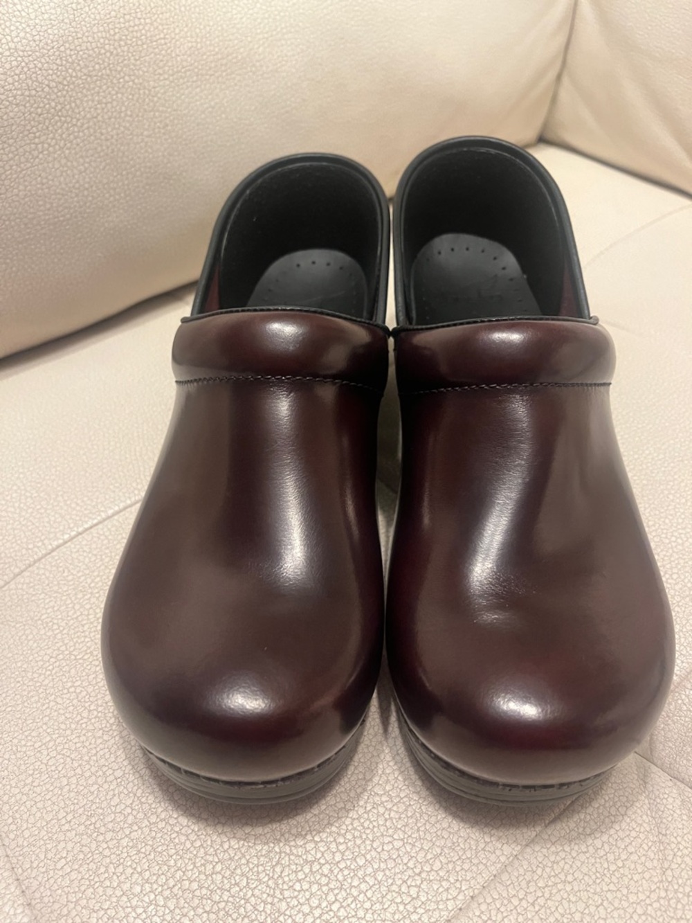 New Dansko Professional Cordovan Cabrio Clog Womens 41 Women Sz 10.5 Mens 7.5